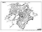 合併以前の近畿地方７府県版の白地図1
