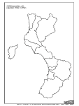 合併以前の檜山支庁の白地図3