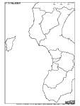 檜山振興局の白地図3