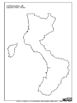 合併以前の檜山支庁の白地図4