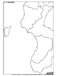 檜山振興局の白地図4