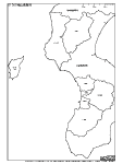 檜山振興局の白地図2