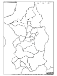 空知総合振興局の白地図3