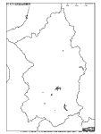 空知総合振興局の白地図4
