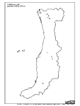 留萌支庁の白地図4