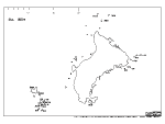 飛島の白地図