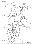 長野県の白地図3