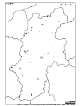 長野県の白地図4