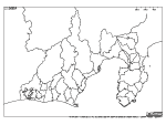 静岡県の白地図6