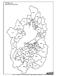 合併以前の滋賀県の白地図2