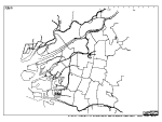 大阪市の政令区境の白地図2
