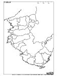 和歌山県の白地図3