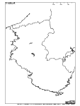 和歌山県の白地図4