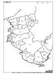 和歌山県の白地図2