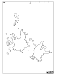 竹島の白地図