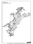 合併以前の愛媛県の白地図2