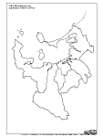 福岡市の白地図2