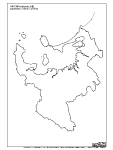 福岡市の白地図3