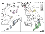 鹿児島県の白地図1