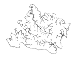 西表島の白地図2