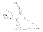 宮古島の白地図5