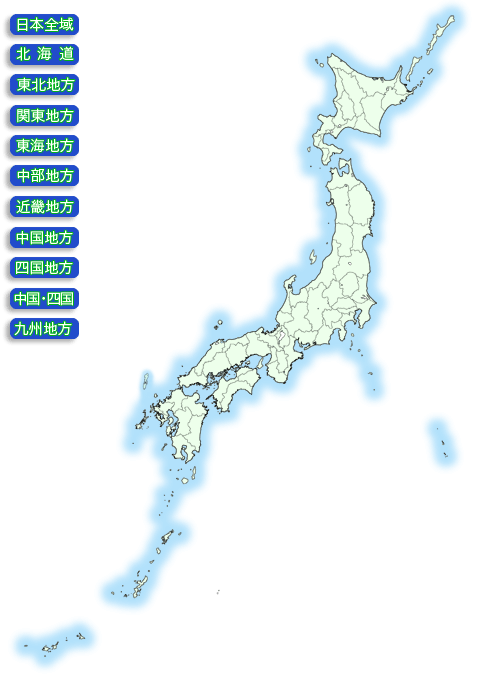 日本列島の地図画像
